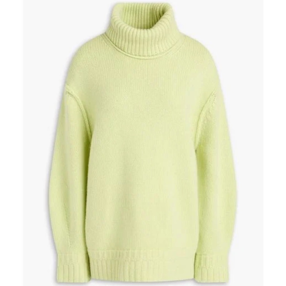 Jonathan‎ Simkhai $595 Leylani Turtleneck Sweater Wool Cashmere NWT Womens XS